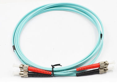 المتعدد OM3 ربط الوتر، سانت إلى سانت Fibre Cable Cable / LSZH السترة